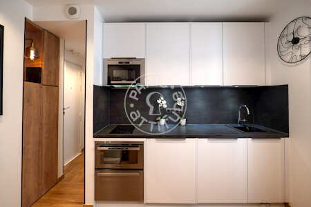 Küche Möblierte wohnung - 25m²  - 1 Zimmer - Jules Joffrin - Mairie du 18ème - Paris